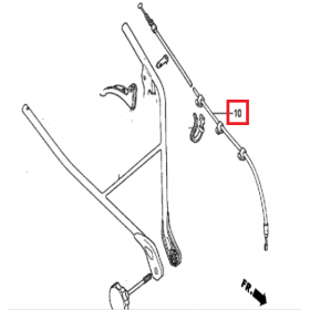 CABLE COMP. EMBRAYAGE 54510734L60 HONDA