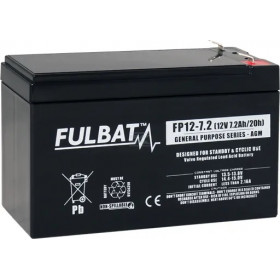 Batterie 12V 7.2 Ah AGM robot tondeuse ROBOMOW