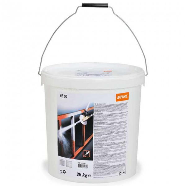 SB 90 Abrasif de sablage seau 25kg 07970102052 STIHL
