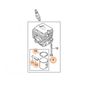 Piston Ø 34 mm débroussailleuse FS70 STIHL 41440302011