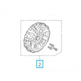 Roue arrière robot de tonte HONDA HRM40 et HRM70