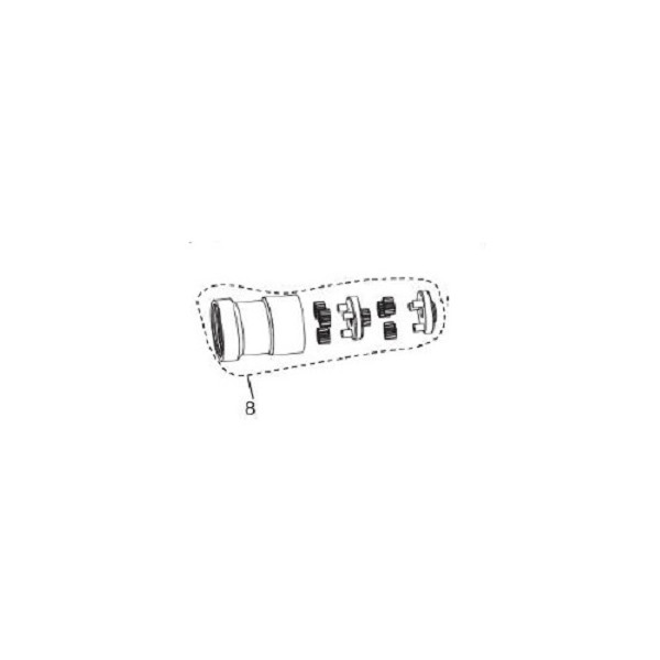 Ensemble boite de vitesses BCL23 BAHCO BCL2308