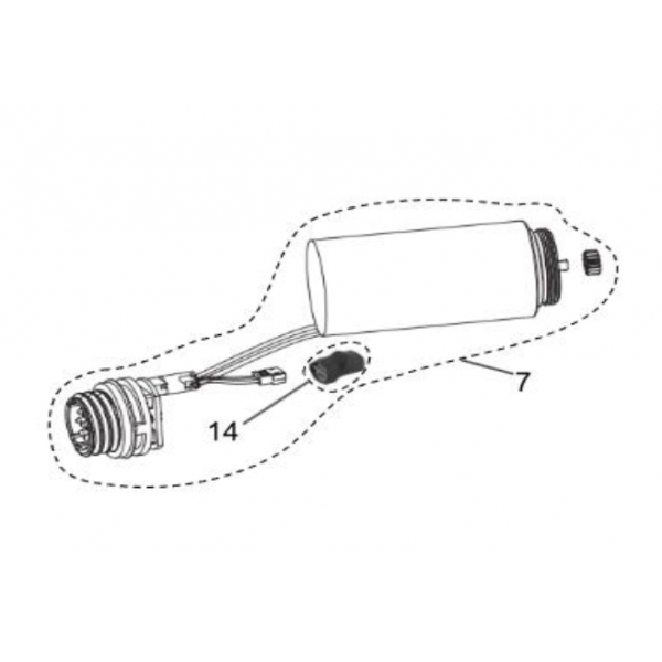 Moteur de sécateur BCL23 BCL2307