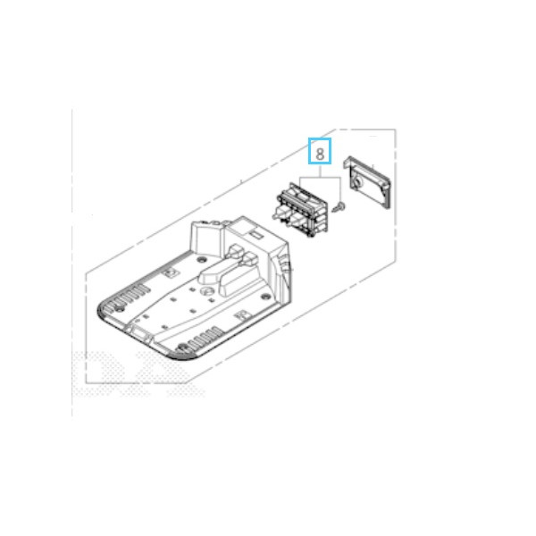 Carte électronique station charge robot HRM40 et HRM70 HONDA 80013Y0E003