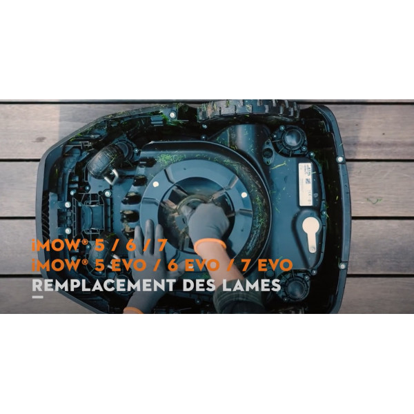Remplacement de lames iMOW® pour l'hiver