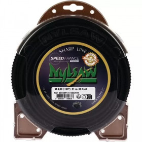 Fil de débroussailleuse denté "NYLSAW" Ø 4mm