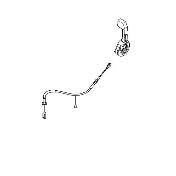 Cable Complet traction 54630-VK8-J52 tondeuse HRX476 HONDA