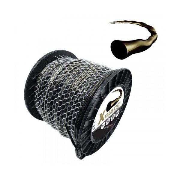 Fil Nylon Xtrem CUT hélicoïdale 2.4mm 215 m