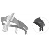 Carter protection débroussailleur 380 mm ADAPTABLE