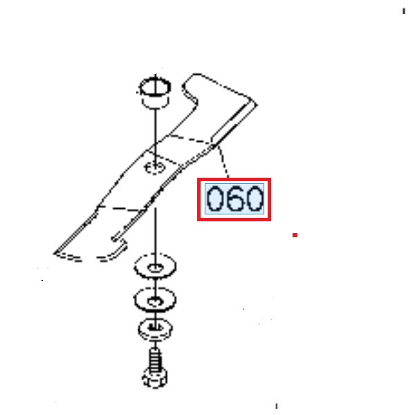 Lame  K562434340 KUBOTA