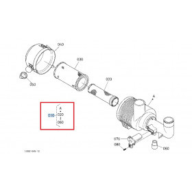 Filtre à air complet 1K99311012 KUBOTA