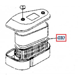 Filtre à air 1249811210 KUBOTA