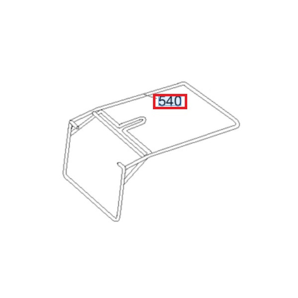Cadre de bac W821 W21TS-00014 KUBOTA