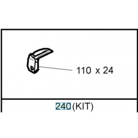 kit lames cuillères RCF43RD KUBOTA W780000229