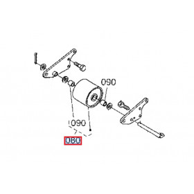 Galet anti scalp RC60 KUBOTA 7652446160
