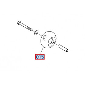 Galet anti scalp RC48-G231 KUBOTA K545542110