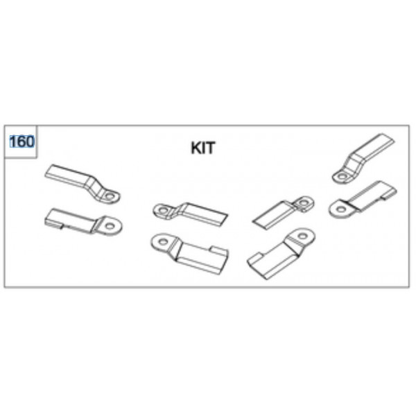 Kit lames RCR72C-FC4 W780003973 KUBOTA