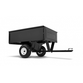 Remorque tracteur tondeuse acier basculante