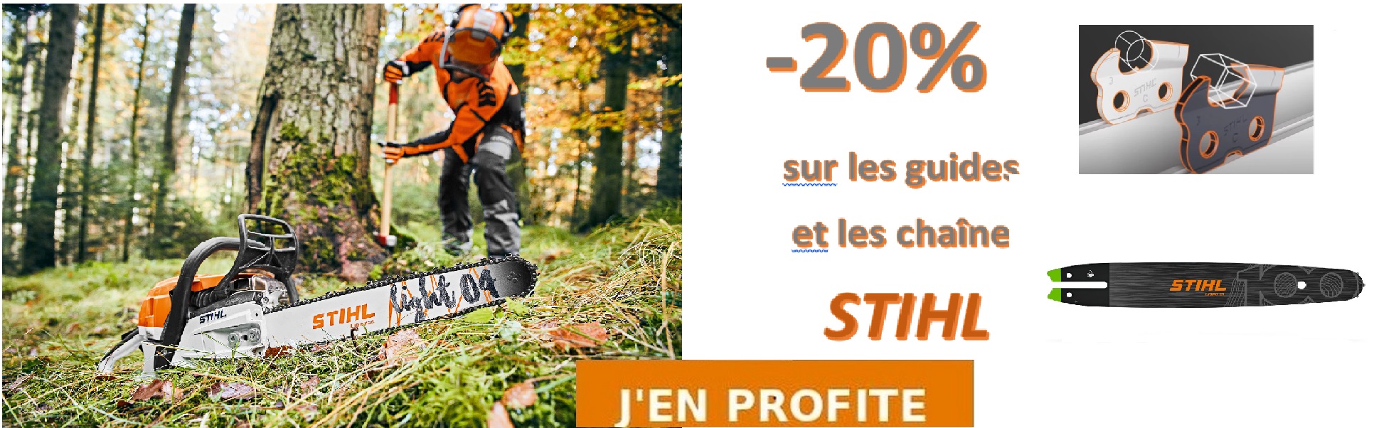 guide chaine stihl